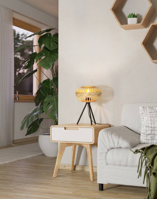 Интерьерная настольная лампа AMSFIELD 1 43865 Eglo