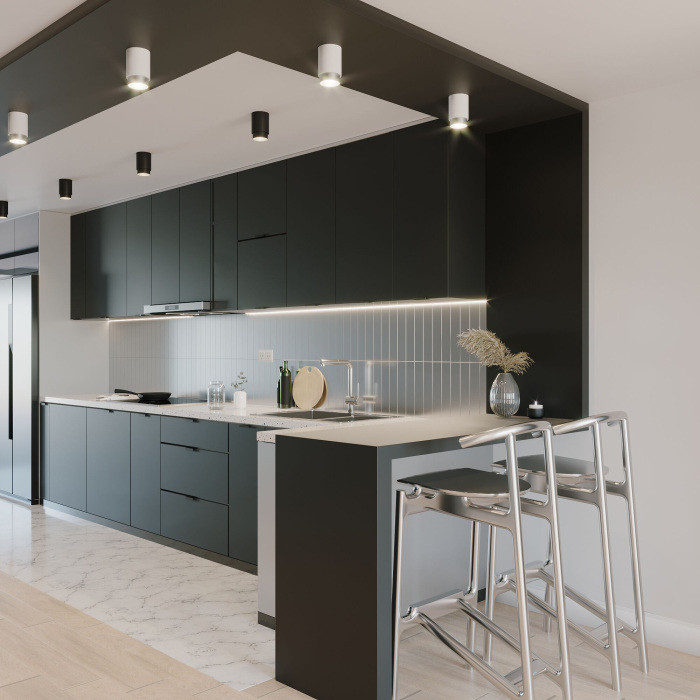 Точечный светильник Cors 25032/LED 10W 4200K белый/серебро Elektrostandard