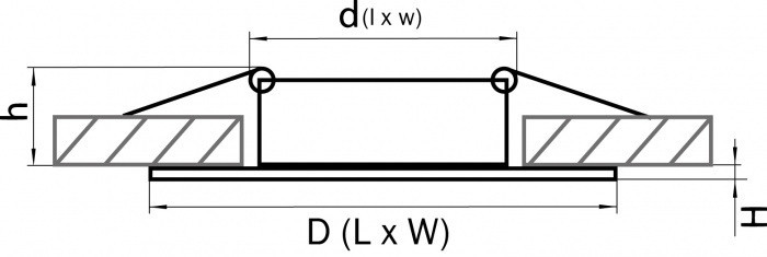 Точечный светильник Banale Weng 011007 Lightstar