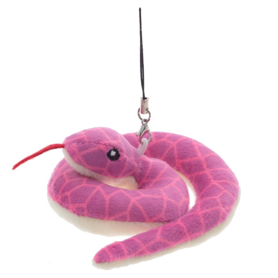 Игрушка набивная подвесная "Змея", L8,5 W10 H5 см, 7в.