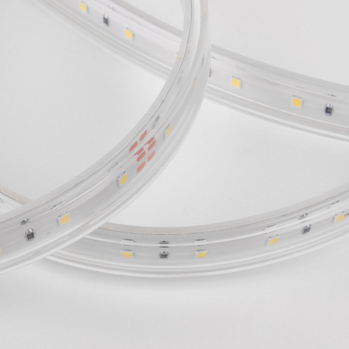 Светодиодная лента LS014 220V Лента светодиодная 220V 8W 60Led 2835 IP65 холодный белый, 50 м Elektrostandard