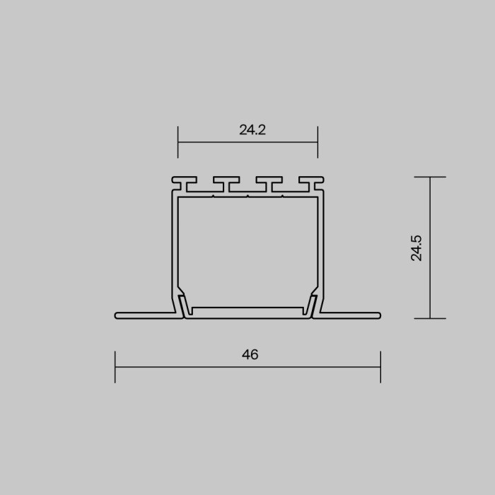 Профиль для светодиодной ленты  632001 Maytoni