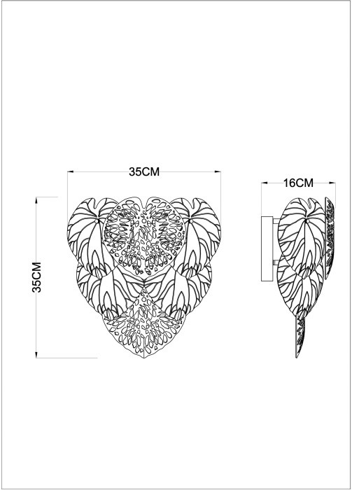 Настенный светильник Kapri A4078AP-2GO Arte Lamp