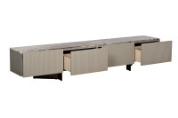 Тумба под телевизор с мраморной столешницей серая Тумба под телевизор с мраморной столешницей серая