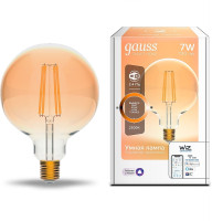 Лампочка светодиодная филаментная Smart Home 1320112 Gauss Лампочка светодиодная филаментная Smart Home 1320112 Gauss