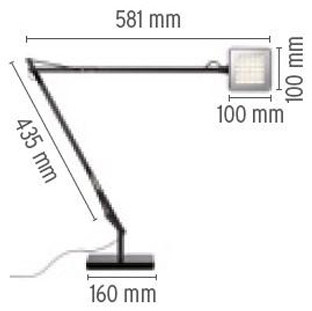 Офисная настольная лампа  F3311030 ImperiumLoft