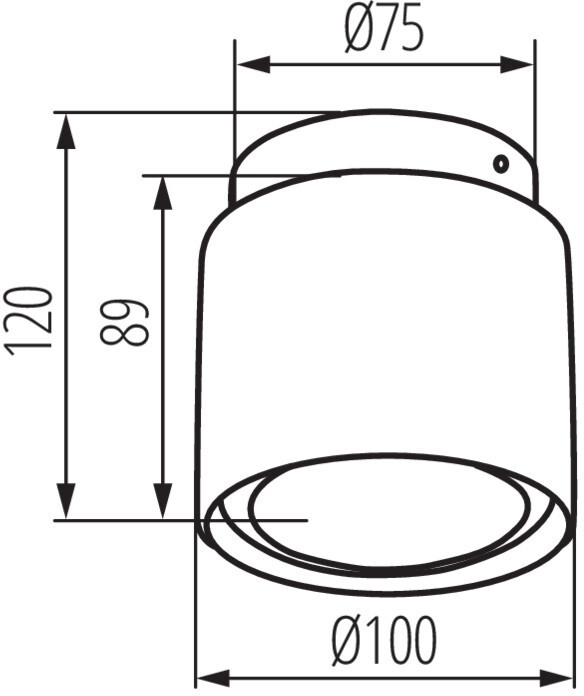 Точечный светильник SONOR 24362 Kanlux