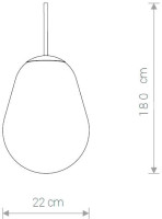 Подвесной светильник Pear S 8673 Nowodvorski