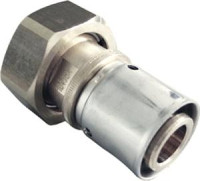 Переходник Oventrop Cofit P 20хG3/4" никелированный с накидной гайкой Переходник Oventrop Cofit P 20хG3/4" никелированный с накидной гайкой