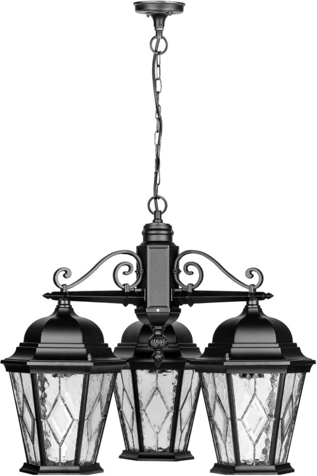 Уличный светильник подвесной ASTORIA 2M 91470M/3 Bl ромб Oasis Light