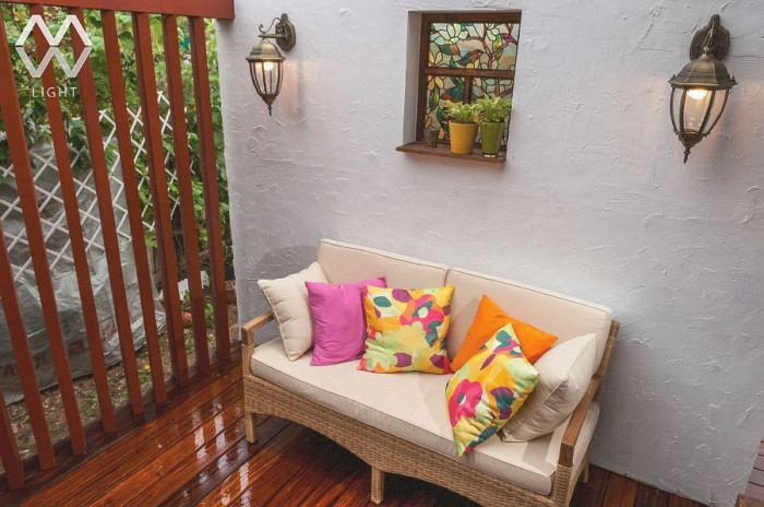 Настенный фонарь уличный Фабур 804020201 De Markt