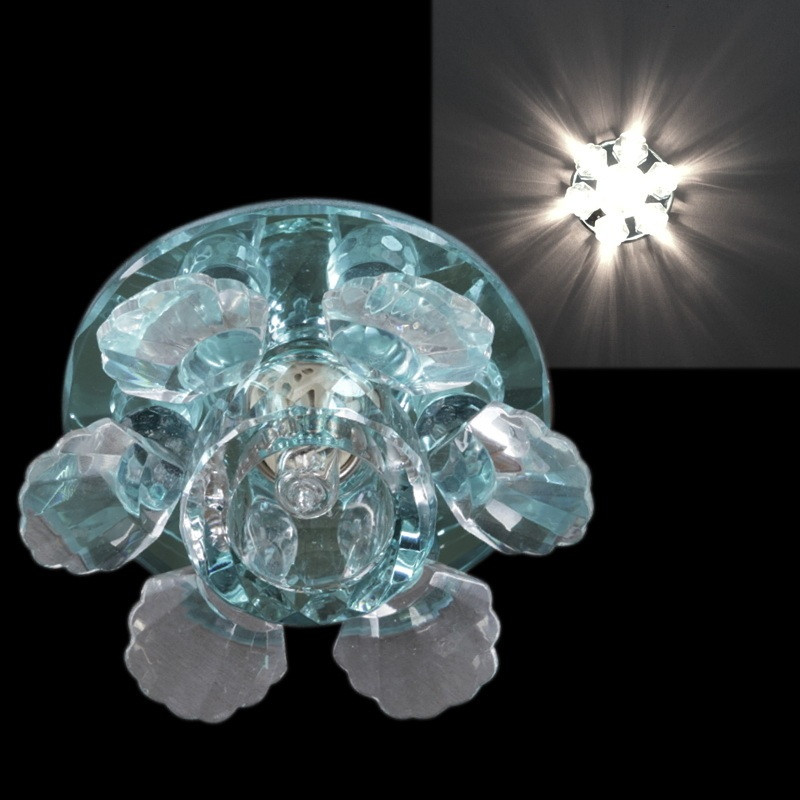 Точечный светильник  2022/B G9 CR+LBL Sneha