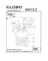 Настенно-потолочный светильник Ayana 40413-2 Globo Настенно-потолочный светильник Ayana 40413-2 Globo