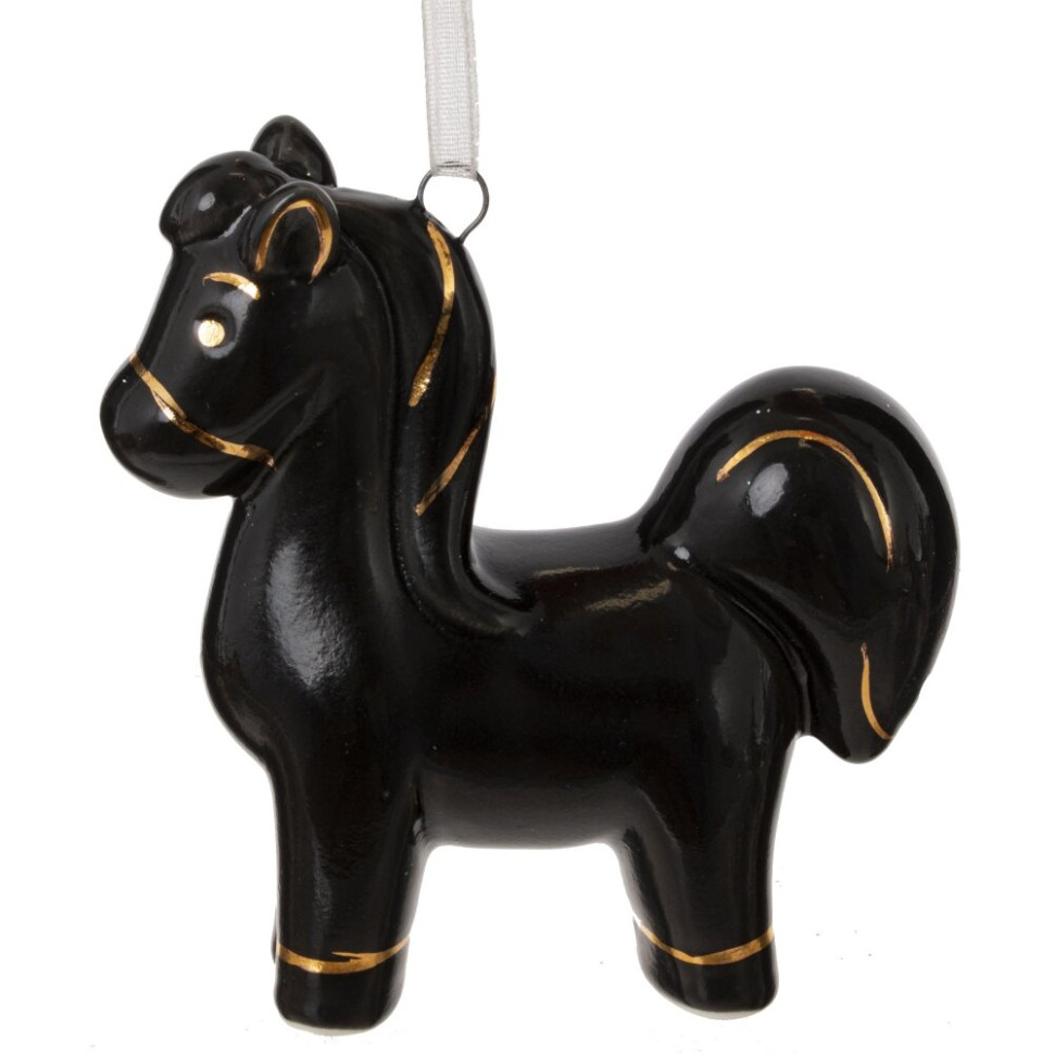 Фигурка декоративная подвесная "Лошадка", L7 W3 H8 см
