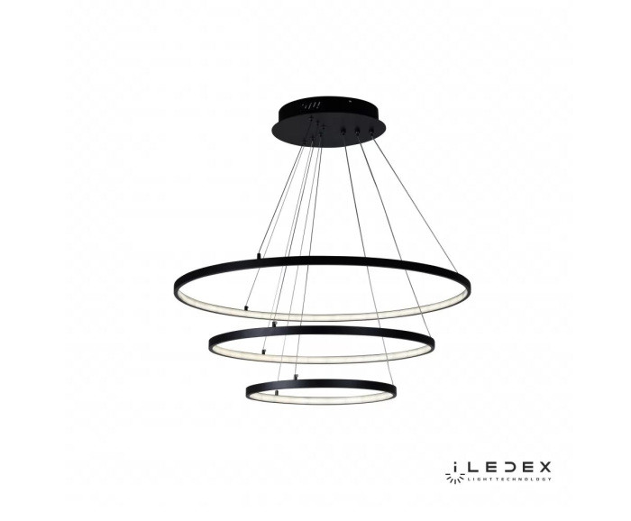 Подвесной светильник Axis D098-3 (800x600x400) BK iLedex