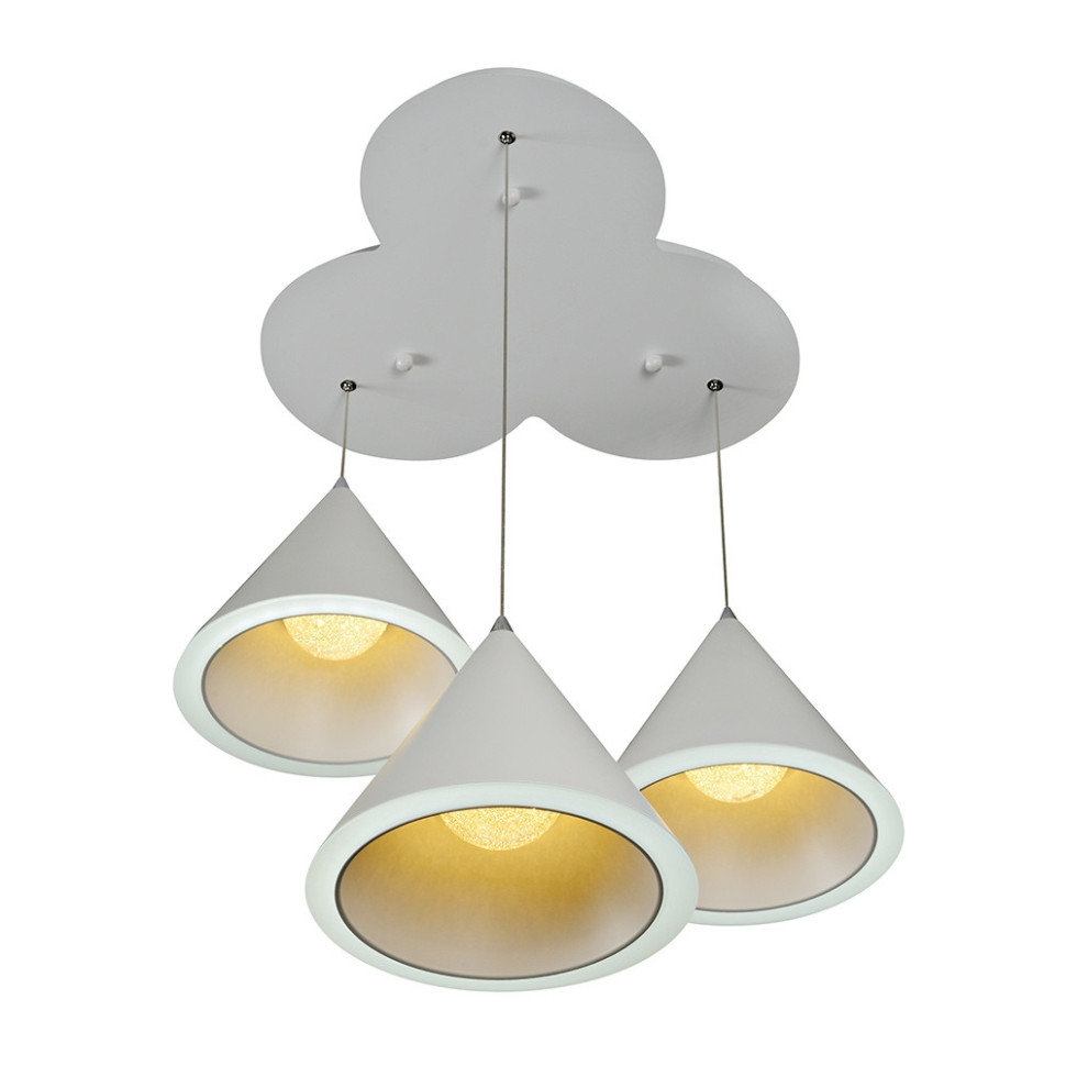 Подвесной светильник Moon WL 8858-3B WH iLedex