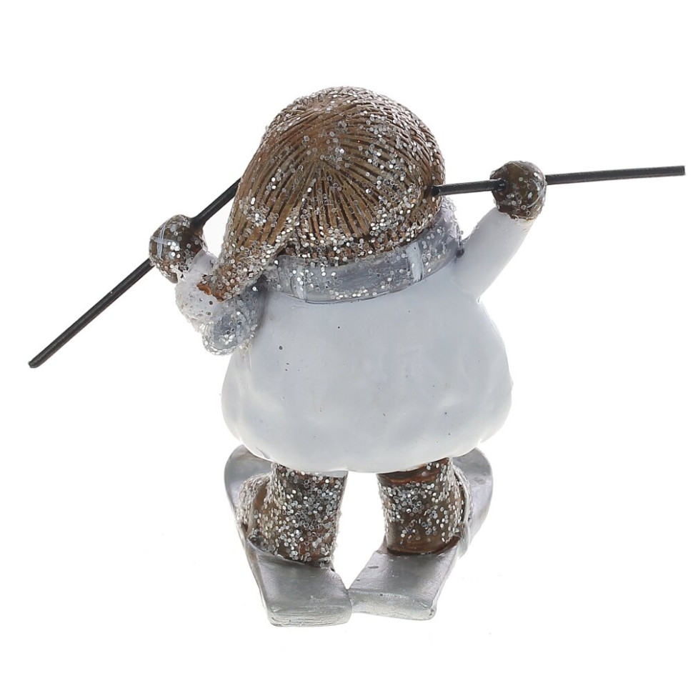 Фигурка декоративная "Снеговик", L5,5 W5 H7,5 см, 2в.