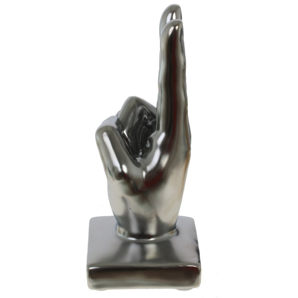 Фигурка декоративная "Рука", L8,5 W7,5 H18 см, 2в.