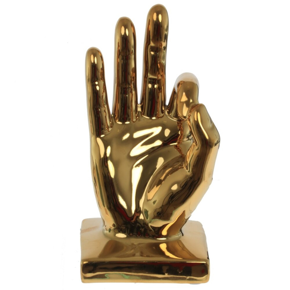 Фигурка декоративная "Рука", L8,5 W7,5 H18 см, 2в.