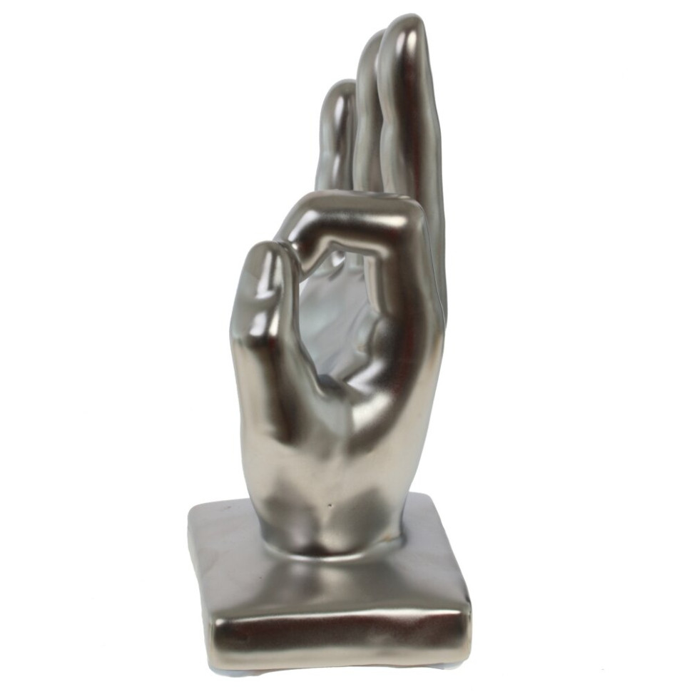 Фигурка декоративная "Рука", L8,5 W7,5 H18 см, 2в.