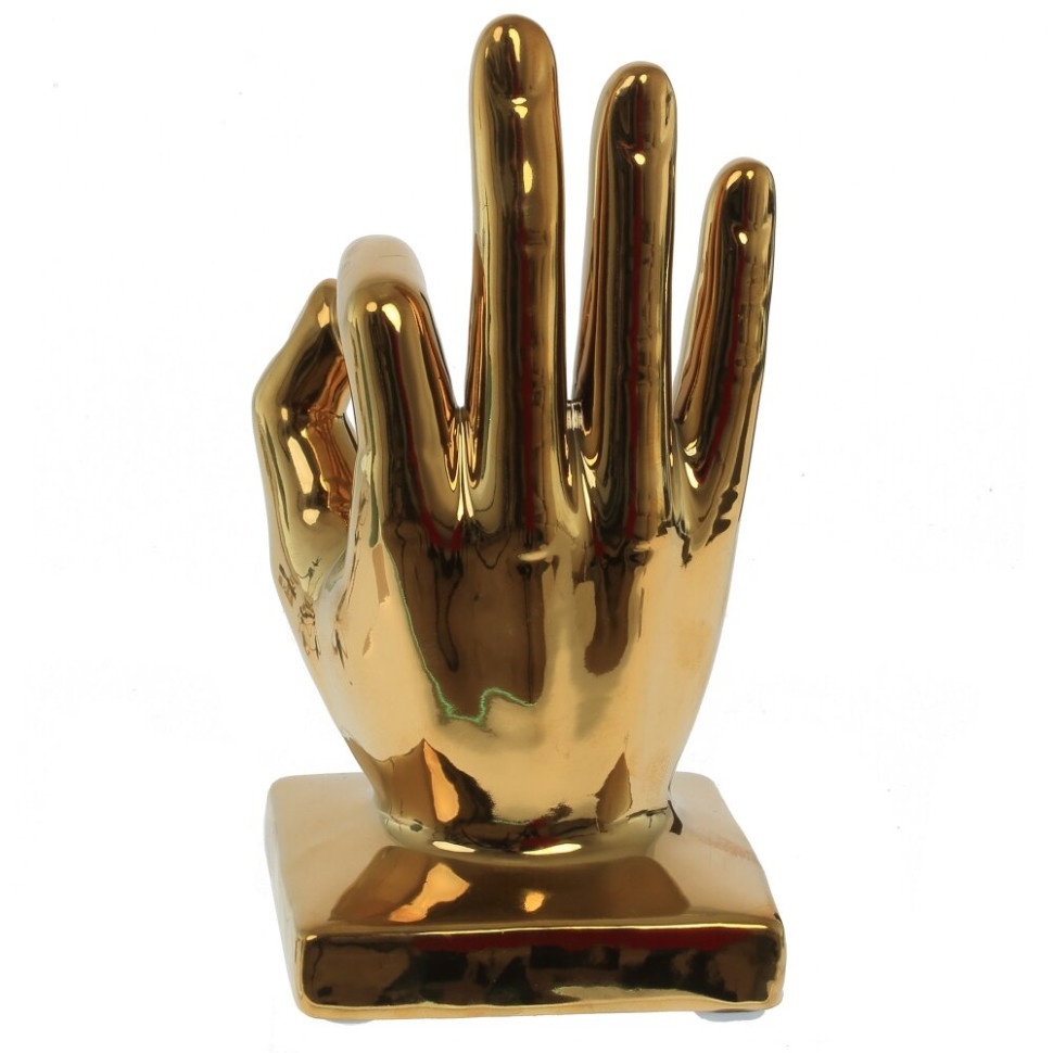 Фигурка декоративная "Рука", L8,5 W7,5 H18 см, 2в.