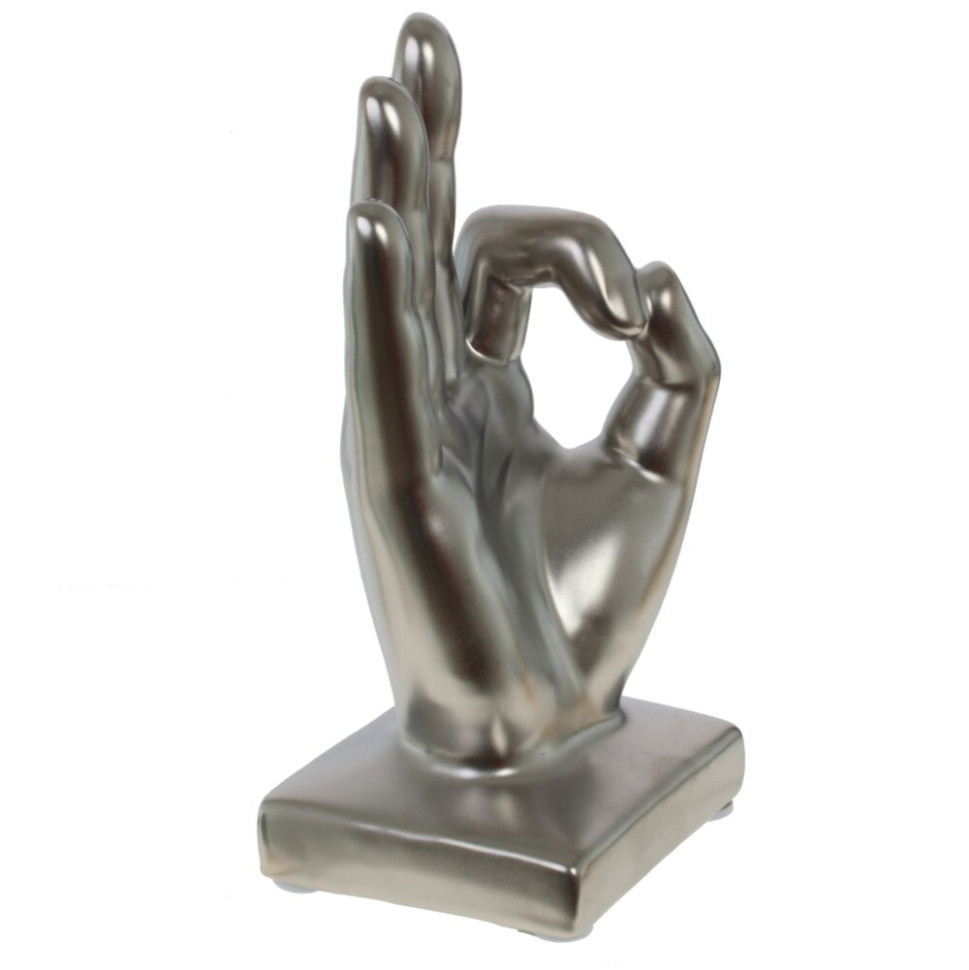 Фигурка декоративная "Рука", L8,5 W7,5 H18 см, 2в.