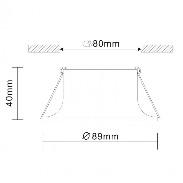 Точечный светильник Nobarra ST201.508.01 ST Luce