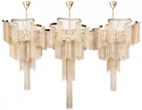 Подвесная люстра Stream 10208/1400R Gold Loft It