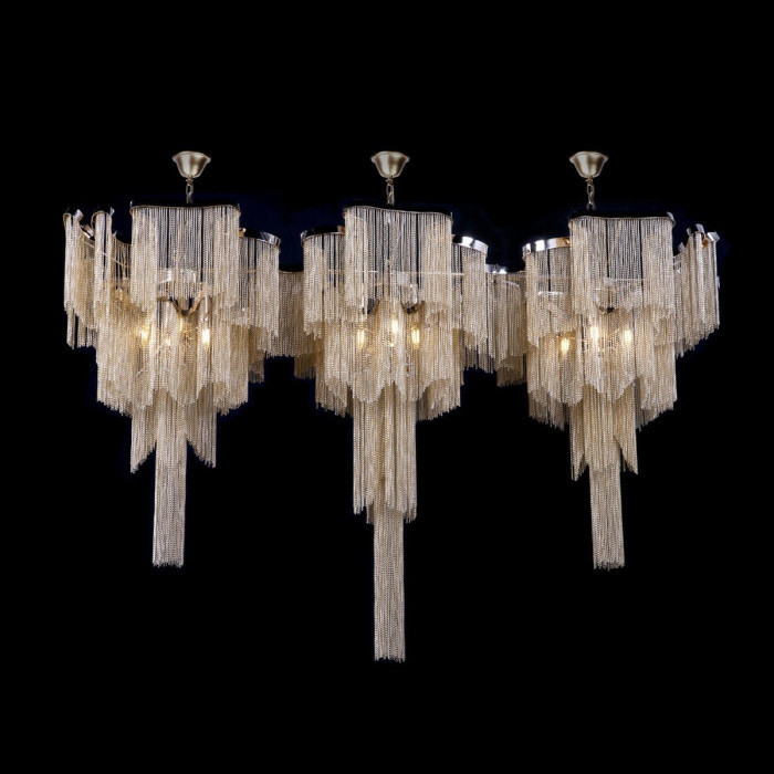 Подвесная люстра Stream 10208/1400R Gold Loft It