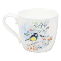 Кружка 450мл."Winter Bird"