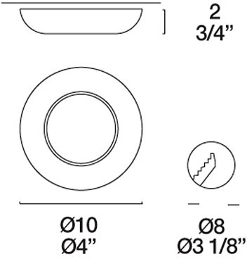 Точечный светильник SD 0301191363511 Leucos