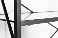 Стеллаж с прозрачным стеклом (хром) Стеллаж с прозрачным стеклом (хром)