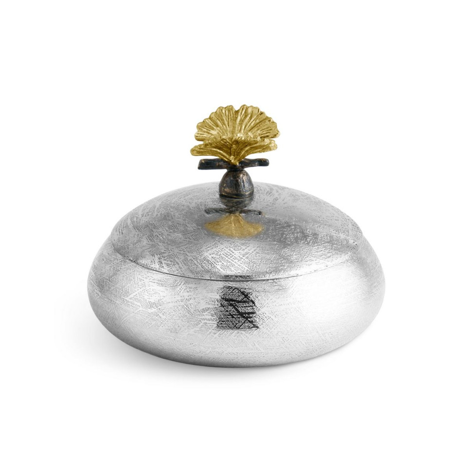 Шкатулка Michael Aram "Butterfly Ginkgo", круглая, 11 см