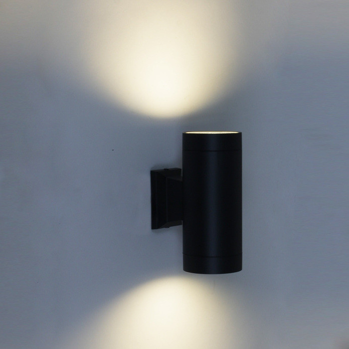 Настенный светильник уличный  86225-9.2-002CT 2*GX53 BK Reluce