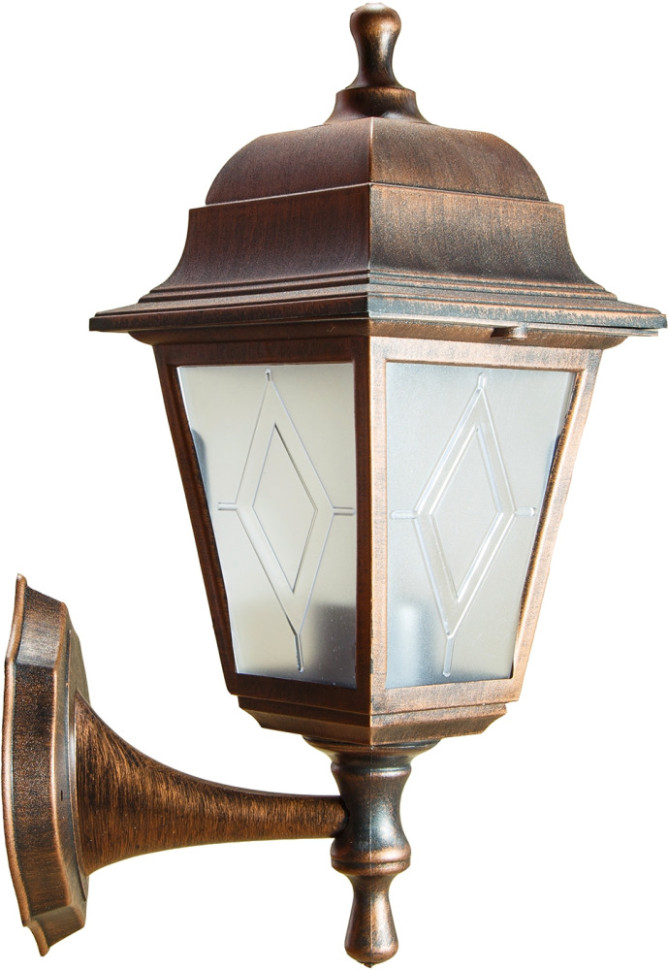 Настенный фонарь уличный  UUL-A01S 60W/E27 IP44 COPPER Uniel