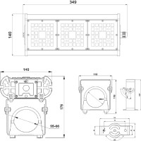 Прожектор уличный Галеон 31 CB-C0314041 Светон