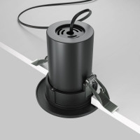 Встраиваемый светодиодный спот Maytoni Technical Hidden DL045-01-10W4K-B