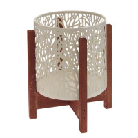 Кашпо, L19 W19 H22 см