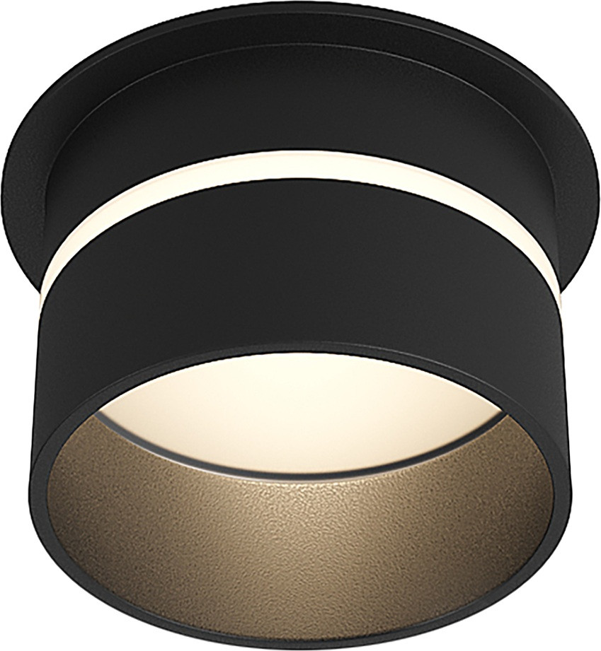 Точечный светильник Ribe DK2404-BK Denkirs