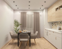 Точечный светильник Ribe DK2404-BK Denkirs