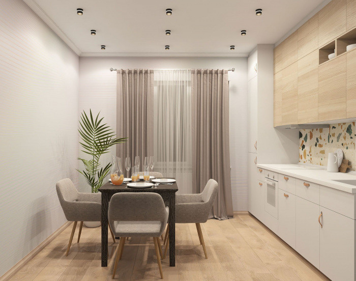 Точечный светильник Ribe DK2404-BK Denkirs