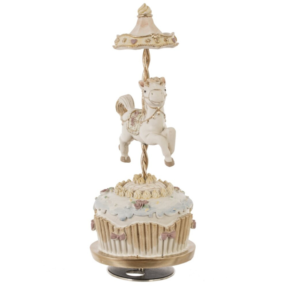Фигурка декоративная "Карусель" (муз, движ), L18 W18 H21 см