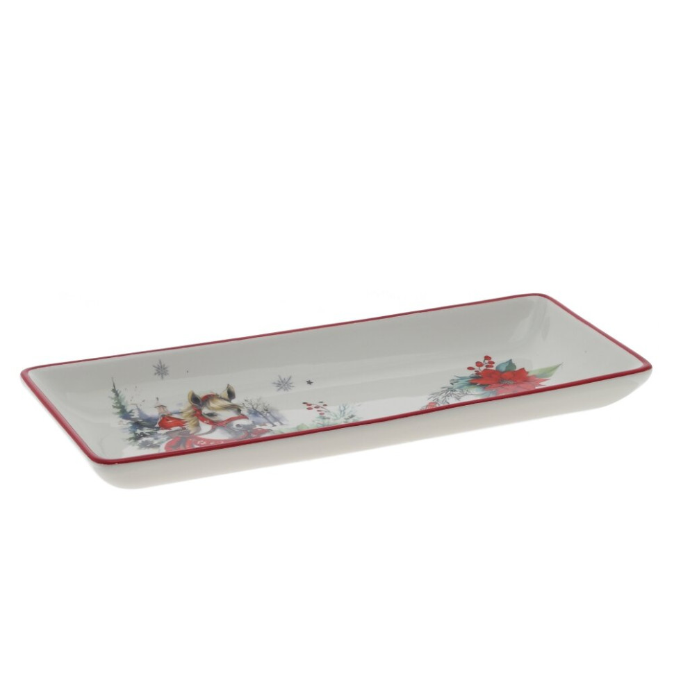 Блюдо "Лошадь", L28 W12 H3 см