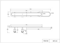 Настенно-потолочный светильник Planar 4075-2C Favourite