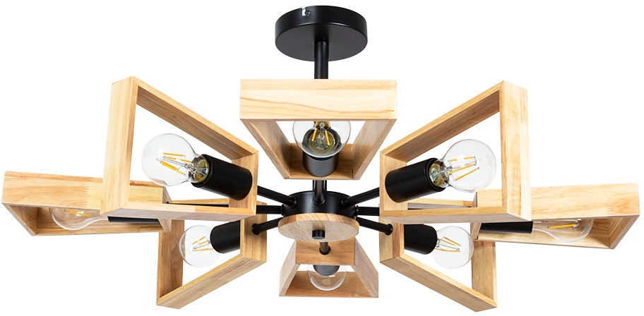 Потолочная люстра Brussels A8030PL-8BK Arte Lamp