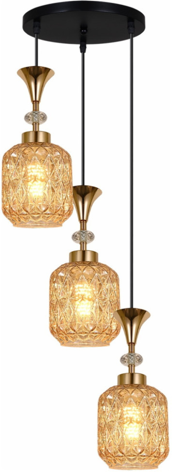 Подвесной светильник  02003-0.9-03 AMBER Reluce