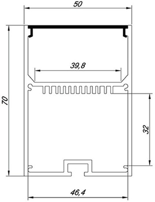Профиль  DL18516 Donolux