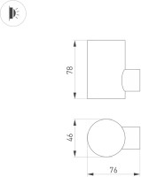 Архитектурная подсветка RAY 034116(1) Arlight Архитектурная подсветка RAY 034116(1) Arlight