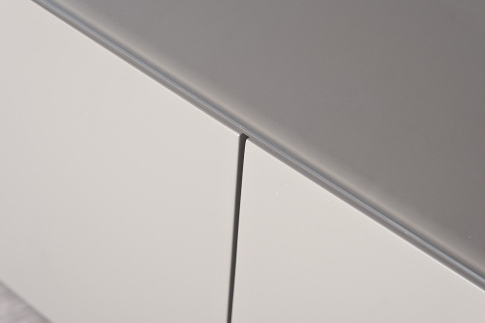 Тумба под телевизор со стеклянной столешницей