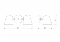 Бра Freya Nordic FR5127WL-02B